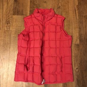 PENDELTON ORIGINAL Pink Down Puffer Vest, Medium
